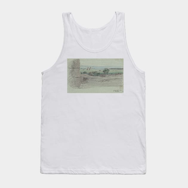 Nile Journey,No. 15 by Elihu Vedder Tank Top by Classic Art Stall